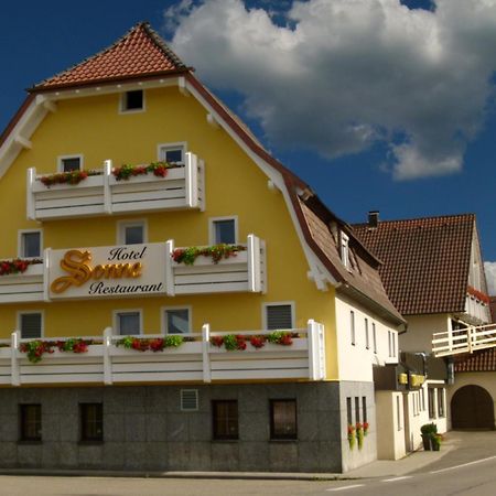 Hotel Sonne Garni Rudersberg Bagian luar foto