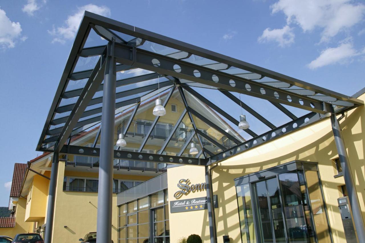 Hotel Sonne Garni Rudersberg Bagian luar foto