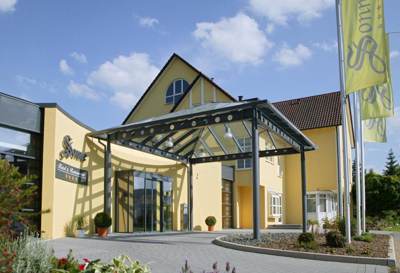 Hotel Sonne Garni Rudersberg Bagian luar foto
